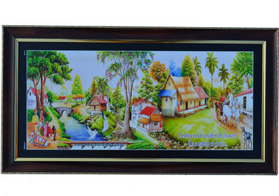 50% OFF on Village Scene Framed Matt Finish Photographic Paper 50% OFF on Village Scene Framed Matt Finish Photographic Paper