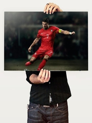 70% OFF on Cristiano Ronaldo 3D Poster