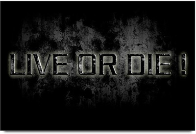 34% OFF on Amy Abstract Live Or Die 3D Quote 3D Poster 34% OFF on Amy Abstract Live Or Die 3D Quote 3D Poster