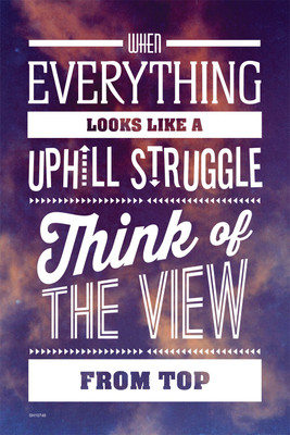 16% OFF on Shopisky Everything Looks Like A Uphill Struggle Think of The View From top Paper Print 16% OFF on Shopisky Everything Looks Like A Uphill Struggle Think of The View From top Paper Print