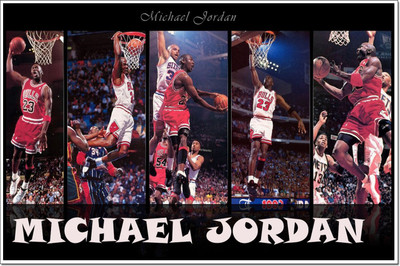 68% OFF on Michael Jord Poster Paper Print