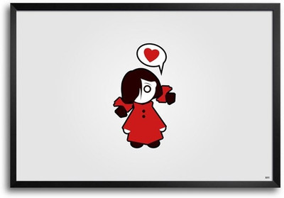 74% OFF on Love Emo Fp00004354 Framed Photographic Paper