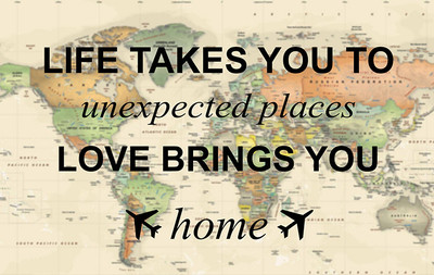 55% OFF on Quotes on World Map Fine Art Print