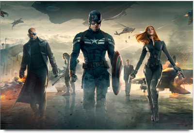 62% OFF on Superheroes,Captain America Paper Print 62% OFF on Superheroes,Captain America Paper Print