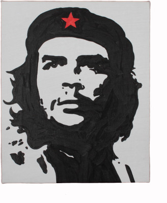 7% OFF on Che Guevara'S Painting On Canvas Art