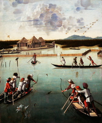 12% OFF on Hunting On The Lagoon Recto ; Letter Rack Verso By Vittore Carpaccio Italian About Fine Art Print 12% OFF on Hunting On The Lagoon Recto ; Letter Rack Verso By Vittore Carpaccio Italian About Fine Art Print