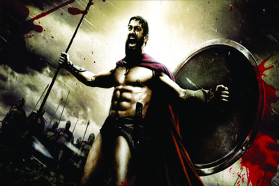 75% OFF on AMY 300 gerard butler 3D Poster