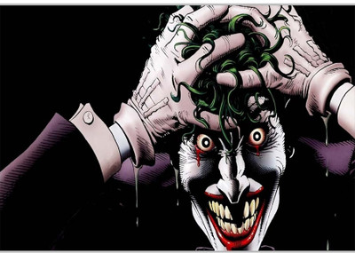 37% OFF on Scary JokerPoster (18 x 12 Inches) by Shopkeeda Paper Print