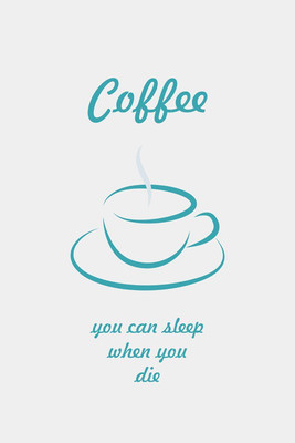 6% OFF on Coffee Paper Print