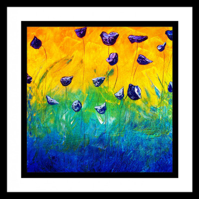 33% OFF on Blooming Flowers Fine Art Print