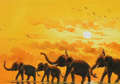 52% OFF on Elephants Fine Art Print 52% OFF on Elephants Fine Art Print