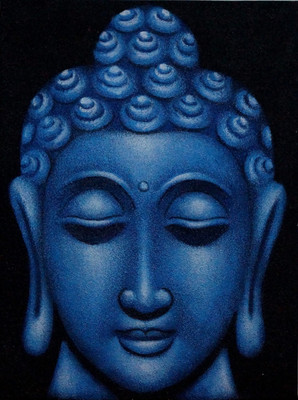 43% OFF on Elite Collection Painting without Frame Buddha (13) Canvas Art