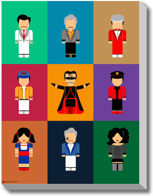 Go Go Family Canvas Art Go Go Family Canvas Art