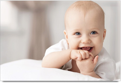 34% OFF on Amy Beautiful Blue Eyed Baby Photographic Paper