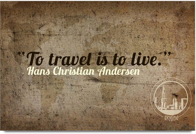 50% OFF on Christian anderson quote Paper Print