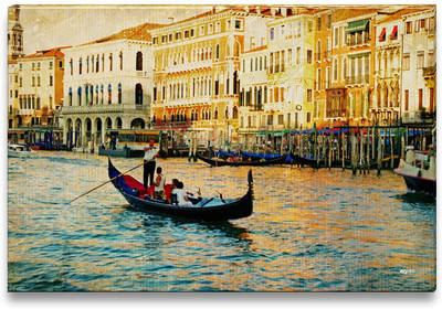 45% OFF on Venice on Sunset Canvas Art