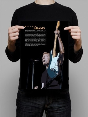 70% OFF on Bryan Adams 3D Poster