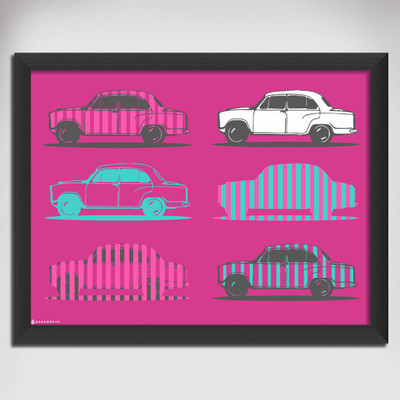 Striped Ambasador Canvas Art