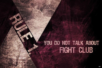 64% OFF on Fight Club Rule Photographic Paper