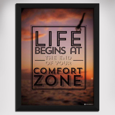 Life Begins Canvas Art