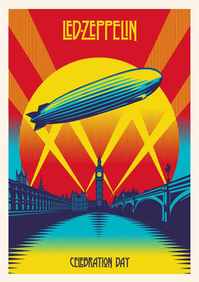 62% OFF on Led Zeppelin Jimmy Page Robert Plant Celebration Day Poster Paper Print
