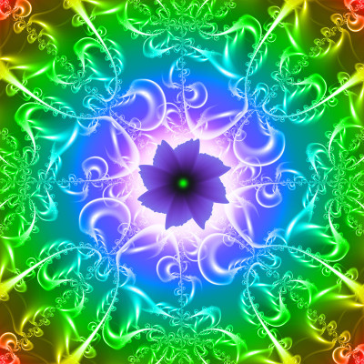 50% OFF on Fractal flowers Paper Print