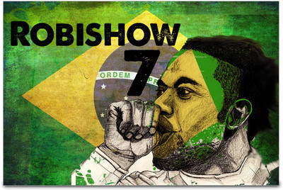 53% OFF on ShopMantra Robinho Brazil Football Poster Paper Print