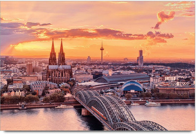 34% OFF on Amy Cologne Beautiful Evening Scenery Paper Print 34% OFF on Amy Cologne Beautiful Evening Scenery Paper Print