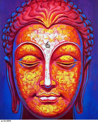 70% OFF on Without Frame -Golden Saint 46-1 Canvas Art