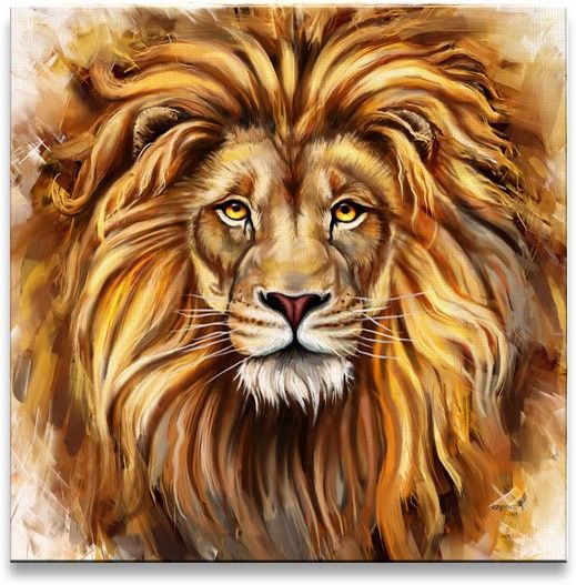 38% OFF on Lion Aslan Canvas Art