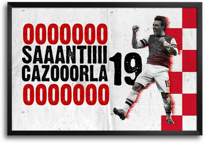 46% OFF on Shopmantra Santi Cazorla Arsenal Laminated Frame Poster Paper Print