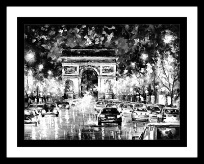 33% OFF on Busy Street Fine Art Print