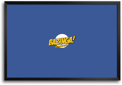 46% OFF on ShopMantra The Big Bang Theory Bazinga Laminated Frame Poster Paper Print 46% OFF on ShopMantra The Big Bang Theory Bazinga Laminated Frame Poster Paper Print