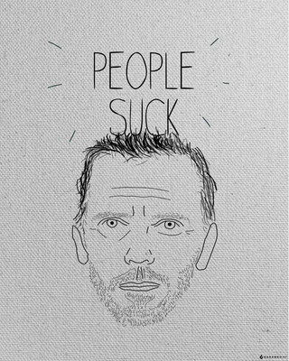 Dr. House Paper Print Dr. House Paper Print