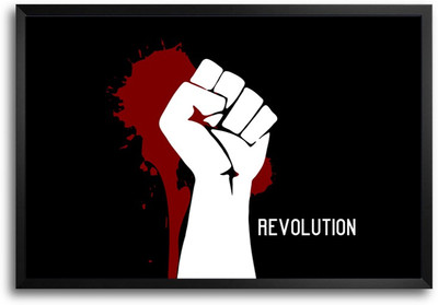 50% OFF on ShopMantra Revolution Laminated Frame Poster Paper Print 50% OFF on ShopMantra Revolution Laminated Frame Poster Paper Print