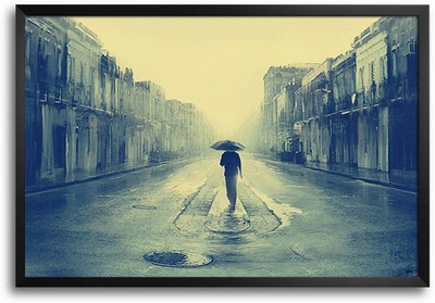 66% OFF on Rainy Day Fp00003756 Framed Photographic Paper