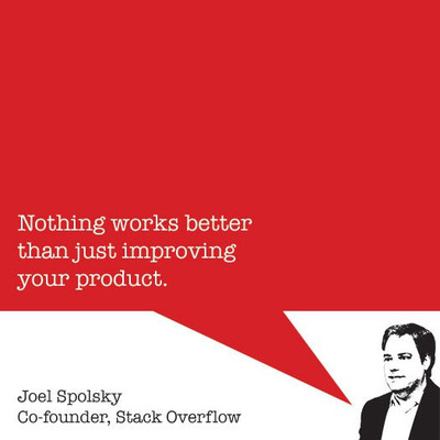 Joel Spolsky - Startup Quotes - Fine Paper Print