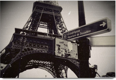 53% OFF on Vintage Eiffel Tower Photograph Laminated Poster Paper Print 53% OFF on Vintage Eiffel Tower Photograph Laminated Poster Paper Print