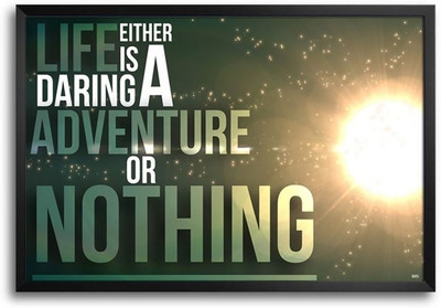 74% OFF on Life Is Adventure Fp00004510 Framed Photographic Paper