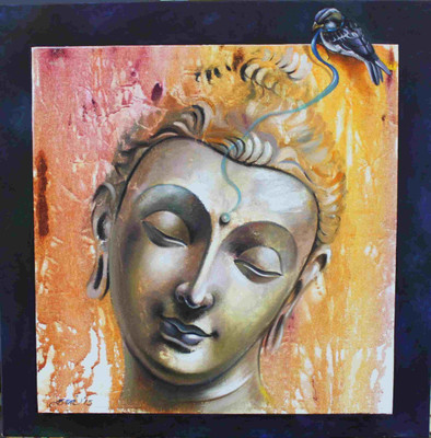 33% OFF on Painting without Frame Art Buddha-2 (22X34) Canvas Art 33% OFF on Painting without Frame Art Buddha-2 (22X34) Canvas Art