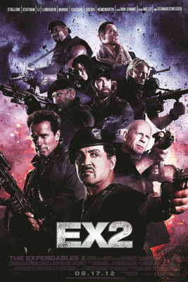 53% OFF on Expendables 2 (A) - 12x19 Inch Poster - Da Vinci Posters Fine Art Print