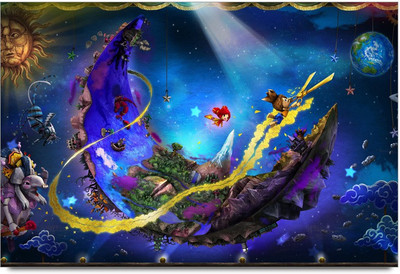 75% OFF on 3D Colorful World Paper Print 75% OFF on 3D Colorful World Paper Print