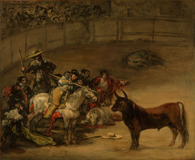 7% OFF on Bullfight Suerte De Varas By Francisco Josa De Goya Y Lucientes Francisco De Goya Spanish Fine Art Print