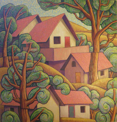 25% OFF on Painting without Frame Scenery-83 Canvas Art