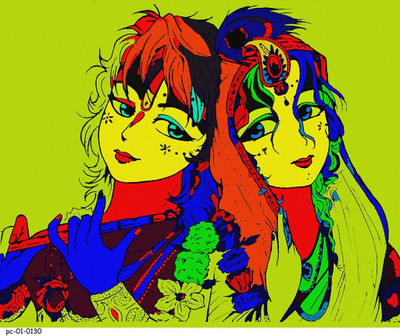 69% OFF on Painting Without Frame - Radha Krishan 409 Canvas Art