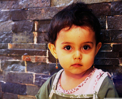 77% OFF on Painting Without Frame - Cute Baby Canvas Art