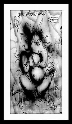 37% OFF on Modern Art Ganesha Fine Art Print