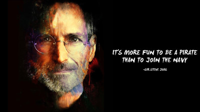 66% OFF on Urbanhomz Sir Steve Jobs Pirate Vs Navy Poster Paper Print 66% OFF on Urbanhomz Sir Steve Jobs Pirate Vs Navy Poster Paper Print