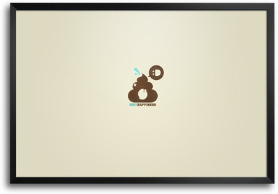 46% OFF on ShopMantra Shit Happens Minimal Laminated Frame Poster Paper Print 46% OFF on ShopMantra Shit Happens Minimal Laminated Frame Poster Paper Print