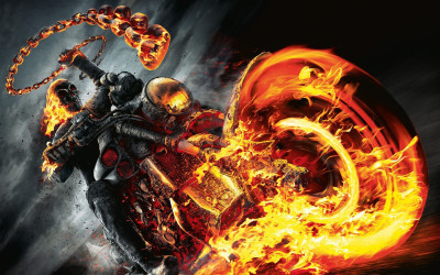 71% OFF on Artmagik Ghost Rider Poster Fine Art Print